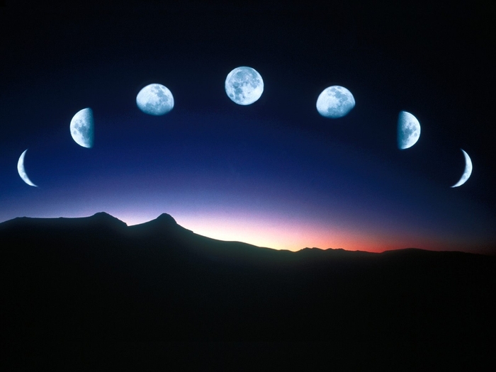 Фазы Луны (фото)