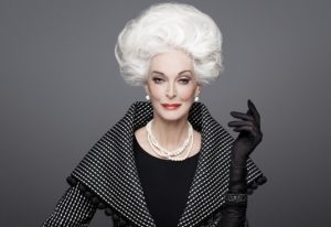 Американская модель и актриса Кармен Делл’Орефис (Carmen Dell’Orefice) 85 лет